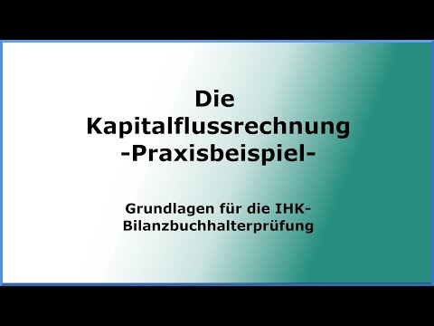 Balance sheet analysis - Creating a cash flow statement using a practical example - Basics of bal...
