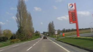 preview picture of video 'Driving On The D786 Between ZA Des Jeannettes, Erquy & Plurien, Brittany, France 14th April 2010'