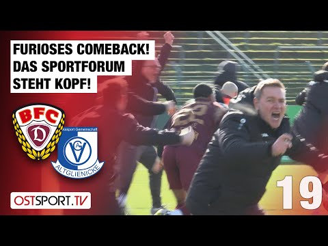 Nach 0:2! Mega-Comeback vom BFC im Meisterkampf: BFC Dynamo - Altglienicke | Regionalliga Nordost