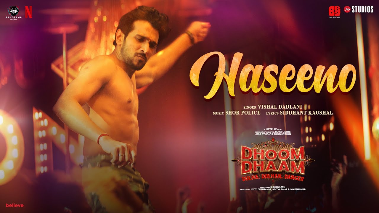 Haseeno Lyrics | Dhoom Dhaam | Vishal Dadlani