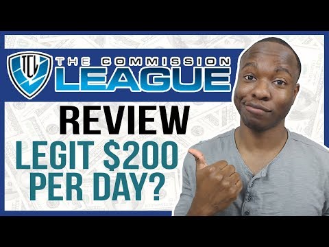 The Commission League Review - Is $200-1000 Per Day Working 20 MIN Per Day Legit?