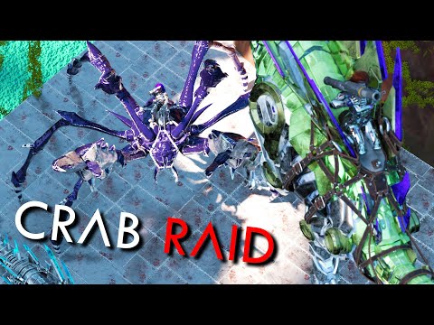 Raiding a Floating Island Base - Renegade - Ark Survival Evolved