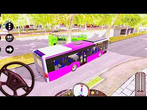 Impossible Bus Stunt Driving 2023- Bus Simulator 3D- iPhone Gameplay