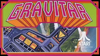 Gravitar 1982 Arcade Live FLYER