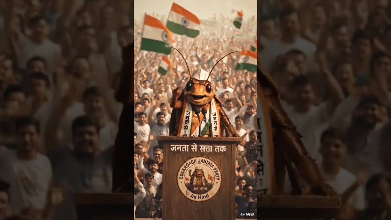Object talk ai cockroach janta party 🤣🤣 #ai #trending #views #cjp #cockroach janta party