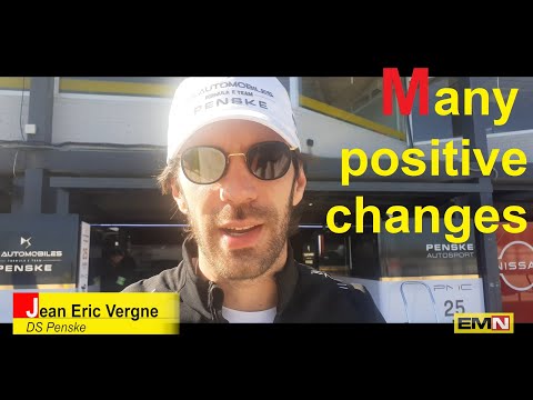 A lot of positive changes, said Jean Eric Vergne