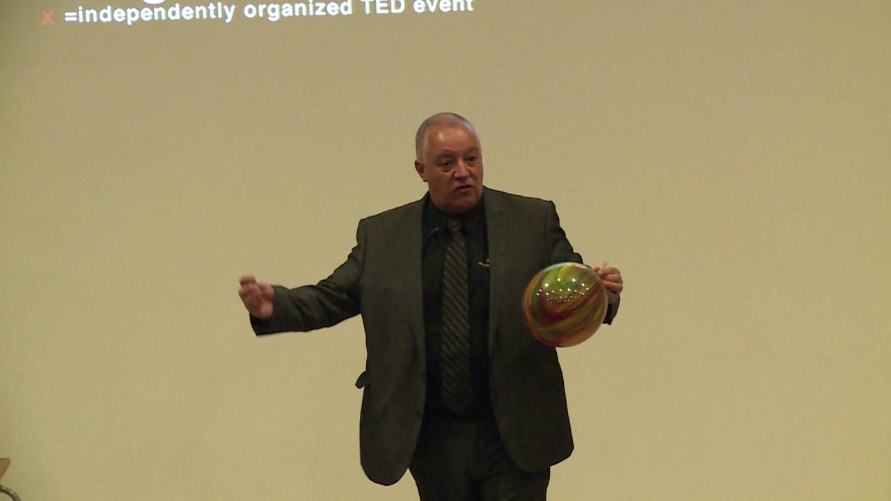 Andrew Smith on stage