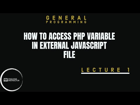 Php Access Php Var From External Javascript File