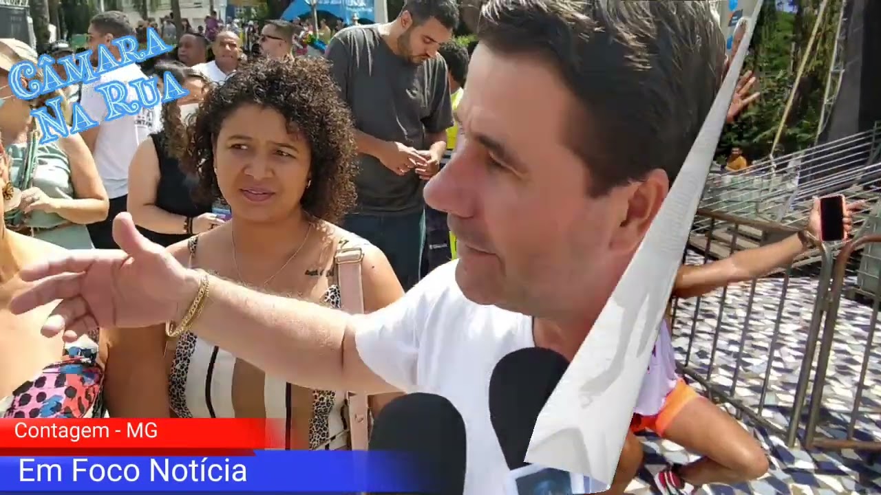 Câmara na Rua : Contagem MG -  Assista o Vídeo