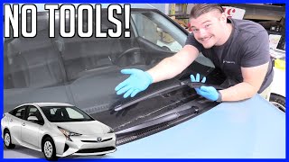 Replace Windshield Wipers Toyota Prius