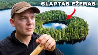 Bandau Surasti Ežerą, Esantį Kito Ežero Saloje