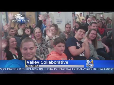 WBZ Weather Team School Visit: Valley Collaborative in Billerica