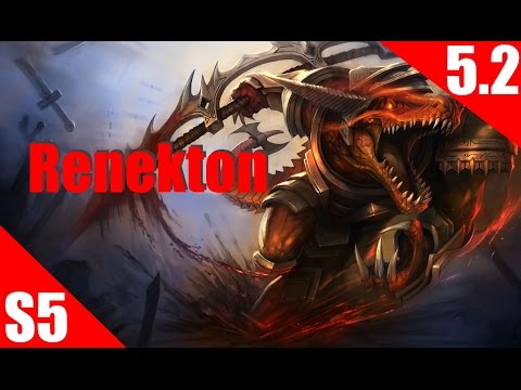 Renekton vs Mundo Top Lane Season 5 League of Legends