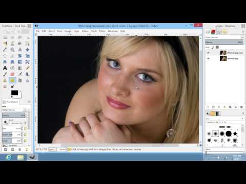 How to Emboss Text in GIMP
