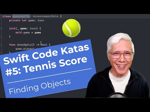 Refactoring Tennis, Part 2: Finding Objects (Live Coding) thumbnail
