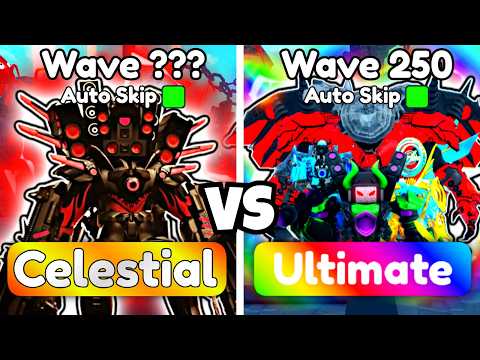 1 CELESTIAL VS FULL TEAM OF ULTIMATES! (Toilet Tower Defense)