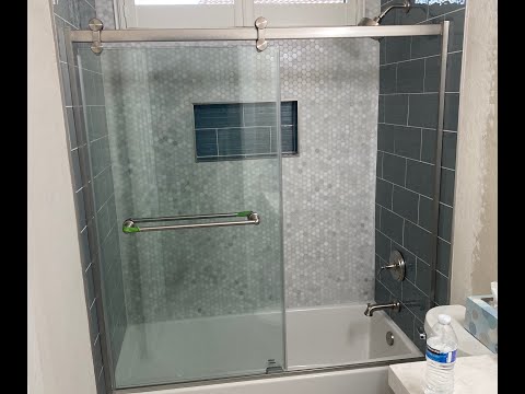 How To Install Delta Shower Glass Door On A Bathtub