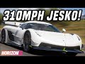 FASTEST Jesko Top Speed Tune - 310MPH/500KPH | Forza Horizon 5