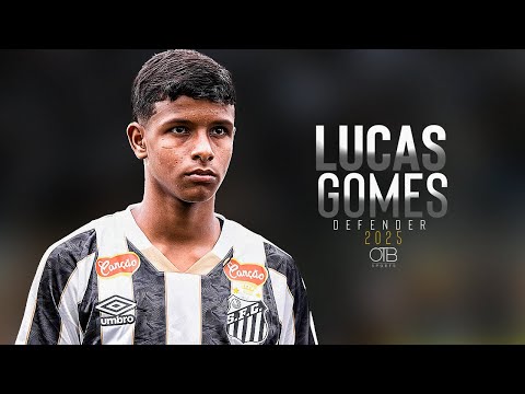 ⚽ LUCAS GOMES | DEFENDER | SANTOS ► Skills, Goals & Assists | HD 2025