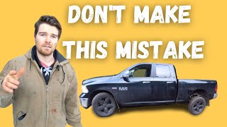 RAM 1500 Sagging Park Brake Cable FIX (The REAL Cause) + Deep Snow 4x4 Mountain Adventure