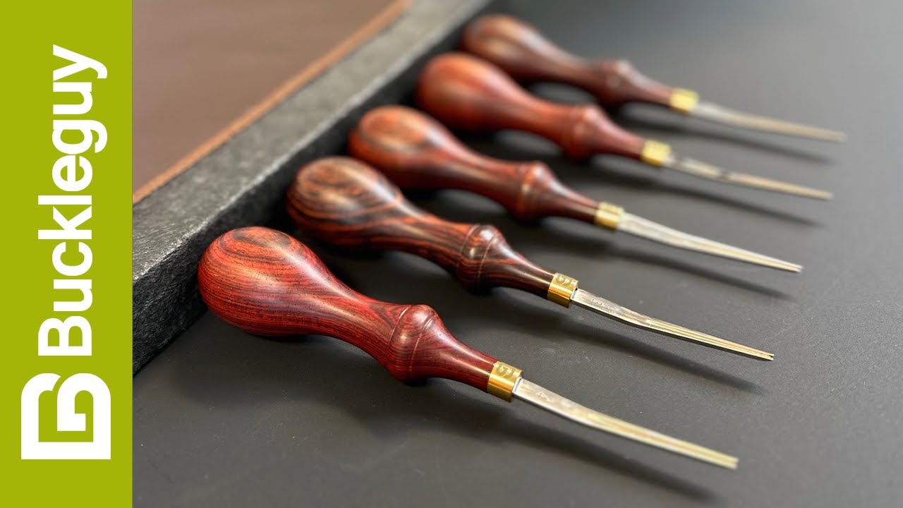 BG Leather Edge Bevelers | Buckleguy Tools Demo