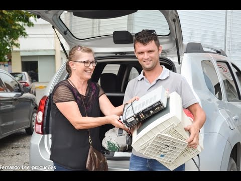 LIXO ELETRÔNICO: Coletas no sul de SC.