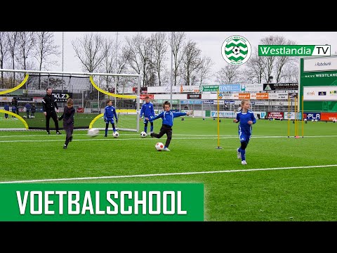 Eerste training voetbalschool Westlandia
