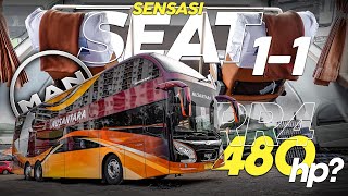 Download lagu PORIS - KUDUS SEAT 1-1 CUMA 190 RIBU - PO Nusantara - Conqueror - Nusantara Gemilang - MAN RR4 mp3