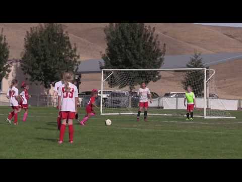 Amazing 7 Year Old U10 Girls Soccer Goal Highlights 2018 Season
