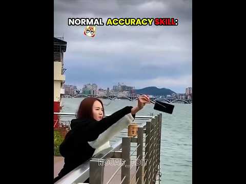 Normal skill VS King of Accuracy ☠️#trollface#edit#troll#fyp#usa