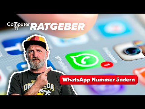 So ändert man die Nummer auf WhatsApp