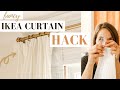 IKEA Curtain Hack | From CHEAP to TAILORED