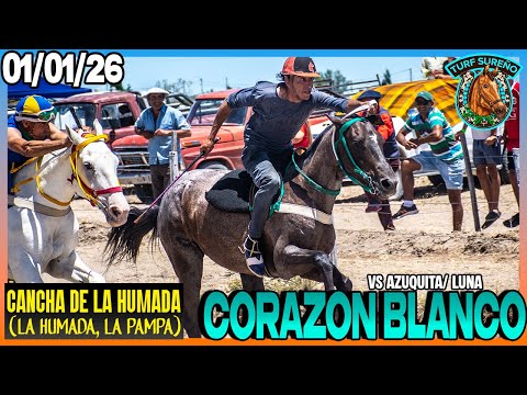 CORAZON BLANCO (01/01/26) FESTIVAL HIPICO en LA HUMADA (La Pampa)