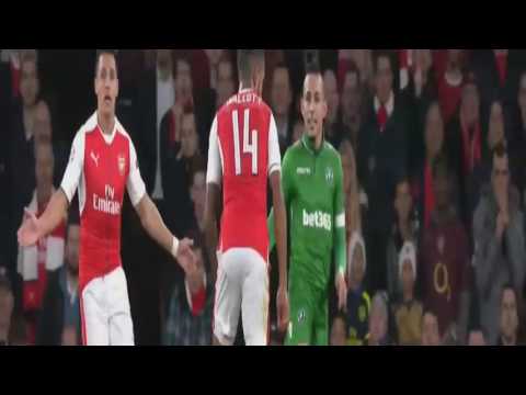 Theo Walcott   Arsenal vs Ludogorets 2 0 Champions League 19 10 2016