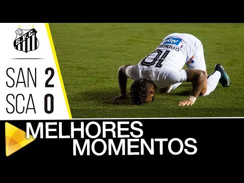 Santos 2 x 0 São Caetano | MELHORES MOMENTOS | Paulistão (14/02/18)
