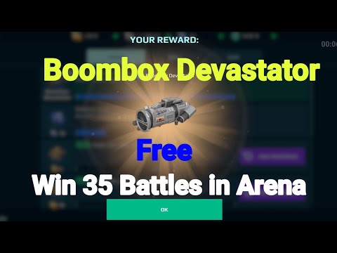 Boombox Devastator Completed Win 35 Arena battles + more than 2k gold 🪙 || War Robots