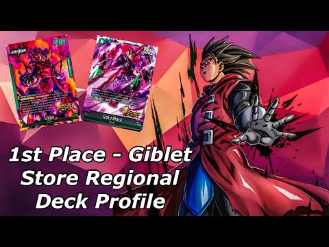 4-0 STORE REGIONAL WINNER GIBLET DECK PROFILE DBS FUSION WORLD