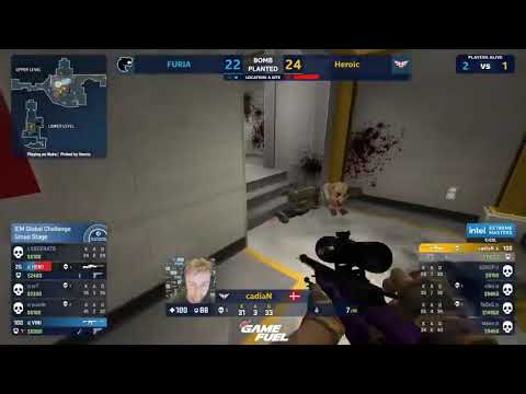 Furia vs Heroic Cadian clach 1 vs 2