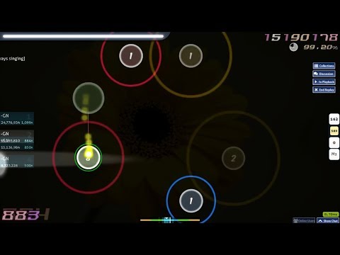 osu! - Frederic - ONLYWONDER [Always singing] nomod FC, 3rd AR5 gimmick map