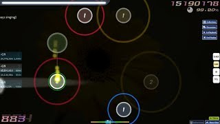 osu! - Frederic - ONLYWONDER [Always singing] nomod FC, 3rd AR5 gimmick map