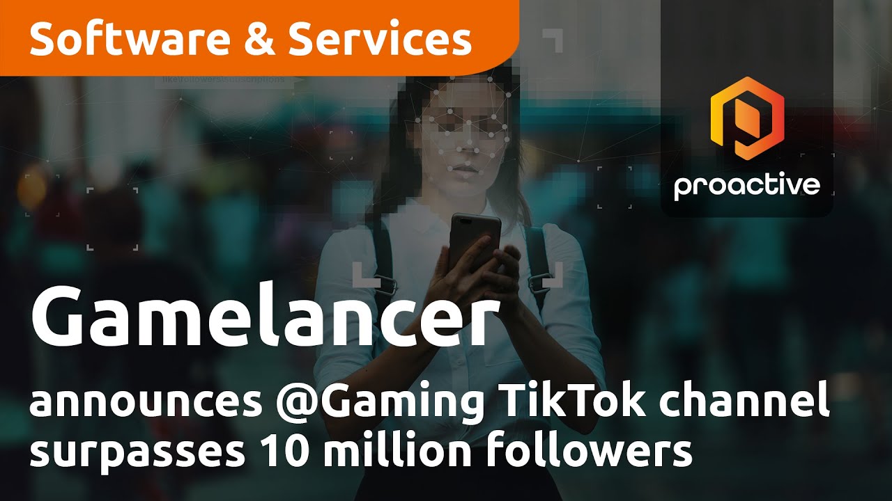 Gamelancer announces @Gaming TikTok channel surpasses 10 million followers