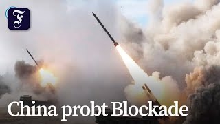 Taiwan kritisiert chinesisches Militärmanöver