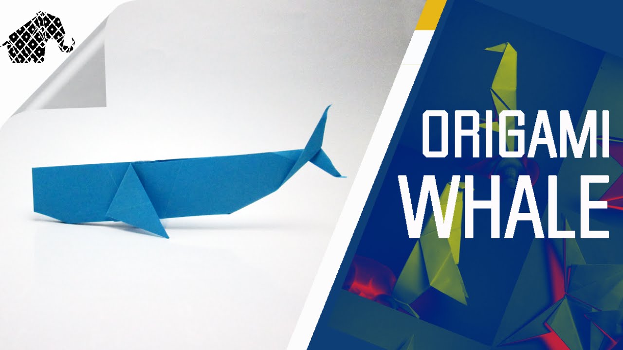 Origami - How To Make An Origami Whale