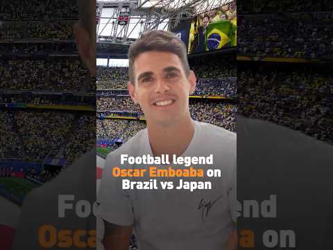 Football legend Oscar Emboaba on Brazil vs Japan