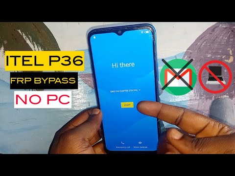 Itel P36 W6501 Frp Bypass/Google Account Remove Without Pc | Gmail, Set Lock Not Work Fixed | Easy