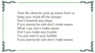 Brand X - Don&#39;t Make Waves Lyrics