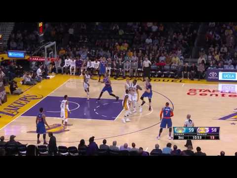 Kristaps Porzingis vs Los Angeles Lakers 11.12.2016 (26Pts)
