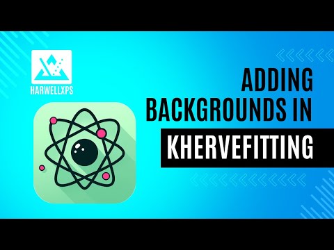 How to create and use XPS backgrounds in KherveFitting!