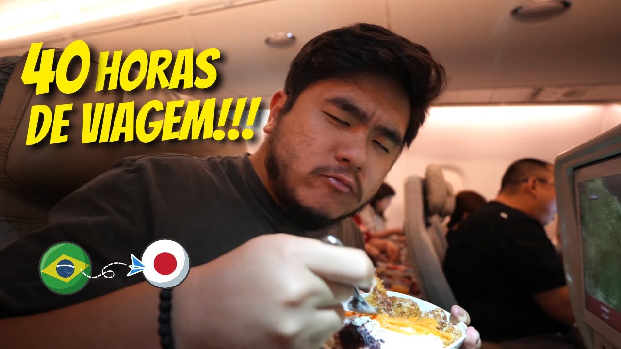 COMO É VIAJAR DO BRASIL PRO JAPÃO? UM DOS DIAS MAIS TRISTES..