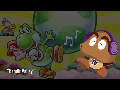 Yoshi's New Island OST - Bandit Valley (HQ Version)